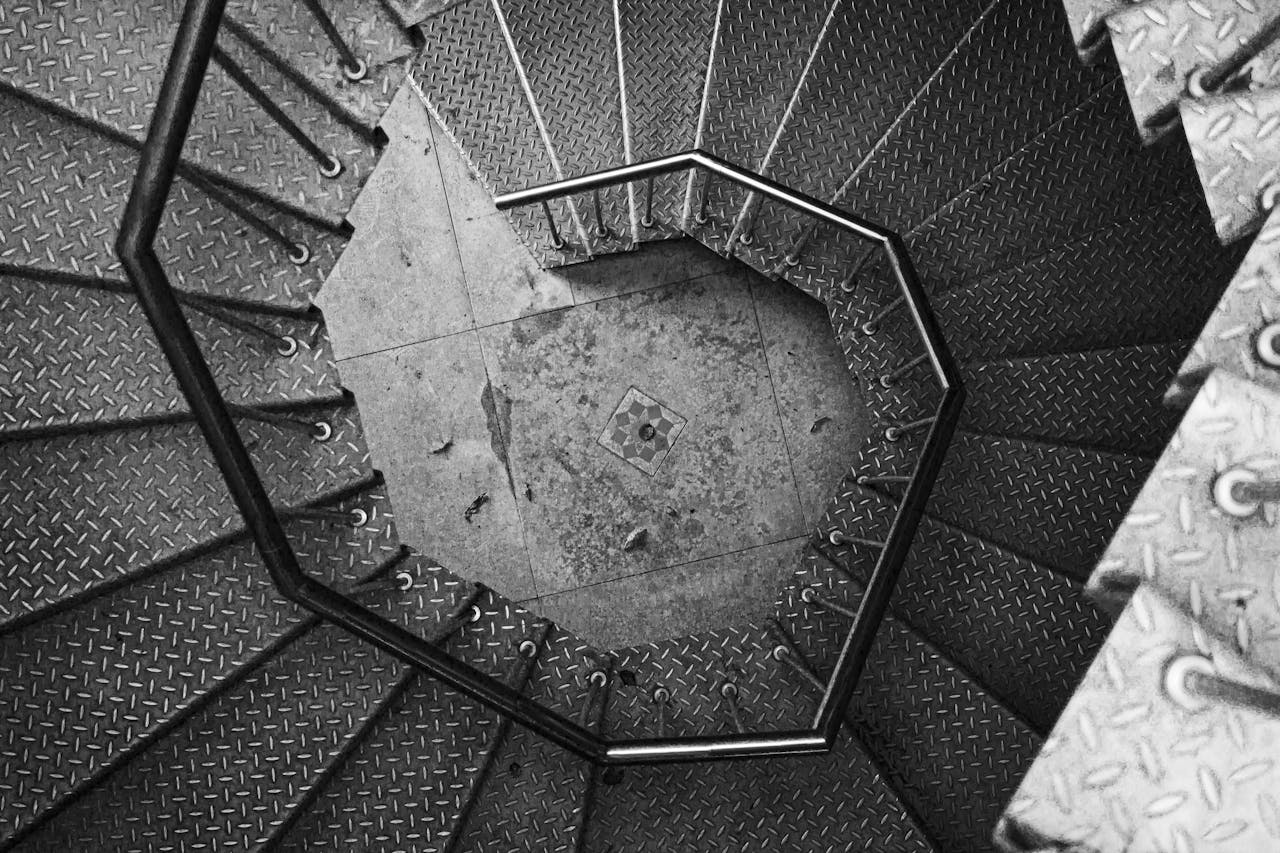 circulaire stalen trappen